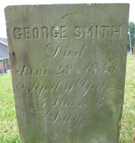 George Smith tombstone
